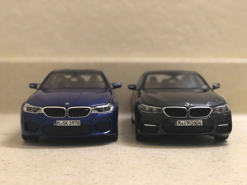 Illustration for article titled Kyosho 1/18 2017 BMW 540i M-Sport (G30): the LaLD review